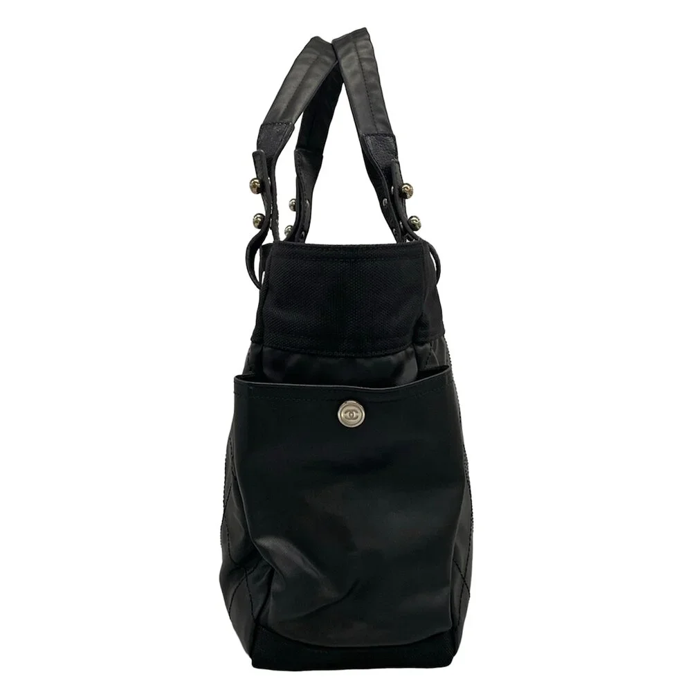 Chanel Paris Biarritz Tote GM Tote Bag Coated Canvas Nylon